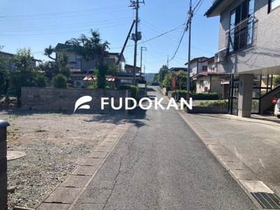 【前面道路含む現地写真】 | 東根市白水【売地】 | 前面道路