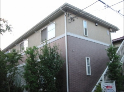 【外観】 | ヴィルヌーブ江古田A棟　14056 | ２階建てのアパートでづ(^^)/