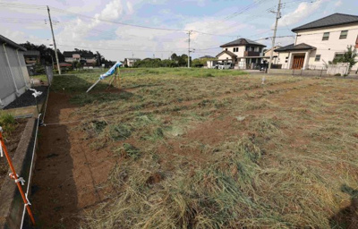 【外観】 | 毛呂山町川角 土地 | 南西側から撮影