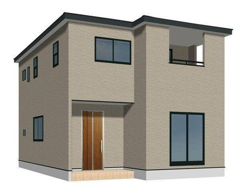 リーブルガーデン　岡山市中区中井(第3)【仲介手数料無料】の外観パース