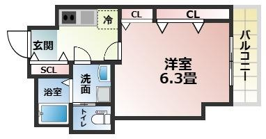 【間取り】 | プロスパーコート桃谷