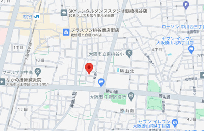 【地図】 | プロスパーコート桃谷