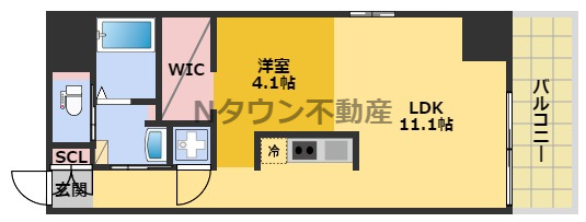 【間取り】 | SK　BUILDING-901 | 間取りです。