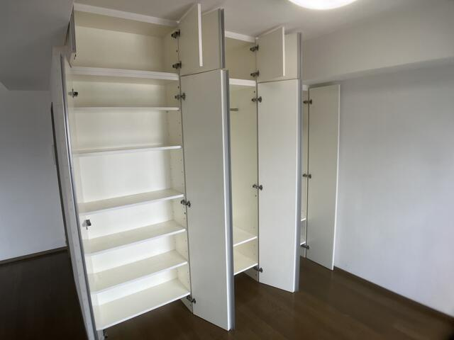 【収納】 | ネクサス香椎 1号棟 | リビング部分に収納もあり、多用途に使っていただけます