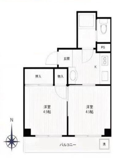 【間取り】 | 池袋サンハイツ