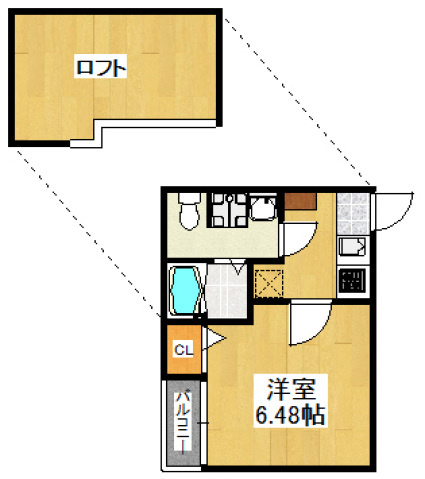 【間取り】 | アリエス薬院　★プライスホームなら仲介手数料0円です★
