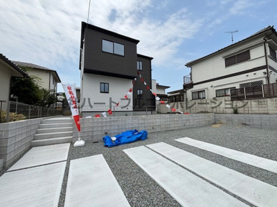 【外観】 | 神戸市西区桜が丘西町3丁目　新築戸建　仲介手数料無料！ | 外観もきれいです