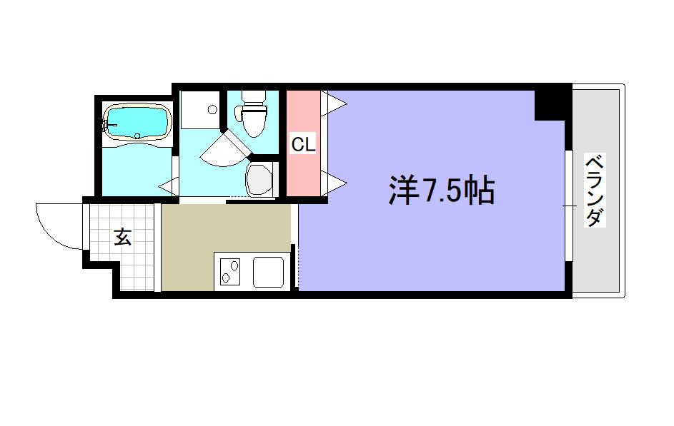 Previous Field 烏丸紫明の間取り|【代表的な間取です】