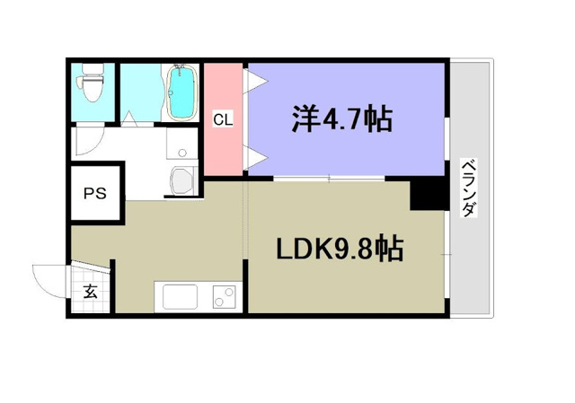 Previous Field 烏丸紫明の間取り|【代表的な間取です】