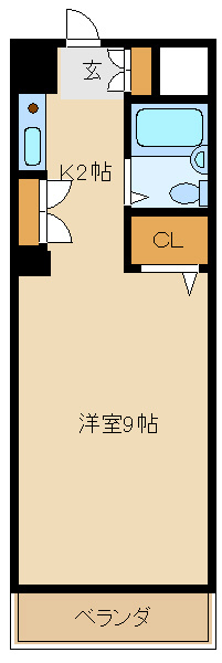 ジョイフル原南の間取り