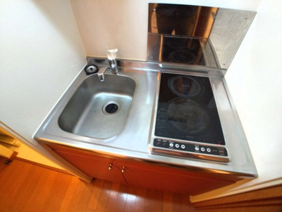 【キッチン】 | レオパレスカサブランカⅡ | 一人暮らしにピッタリの機能的なシンク