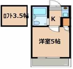パレス海老山の間取り