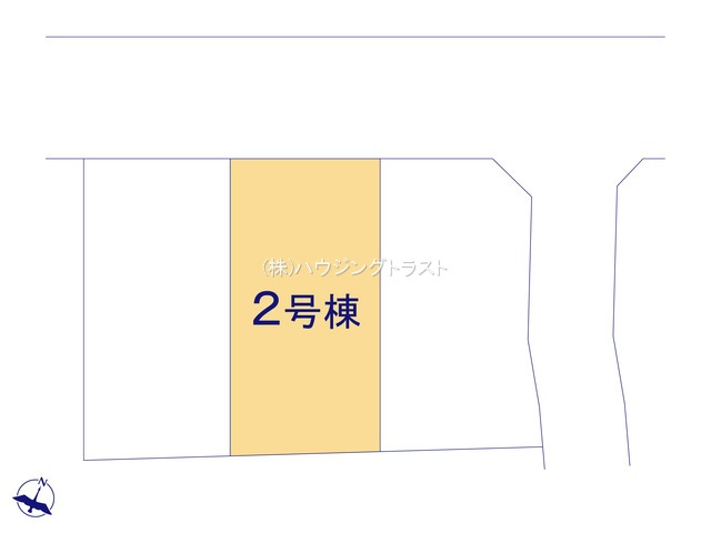 仲介手数料無料　いろどりアイタウン所沢市山口・未入居戸建ての区画図