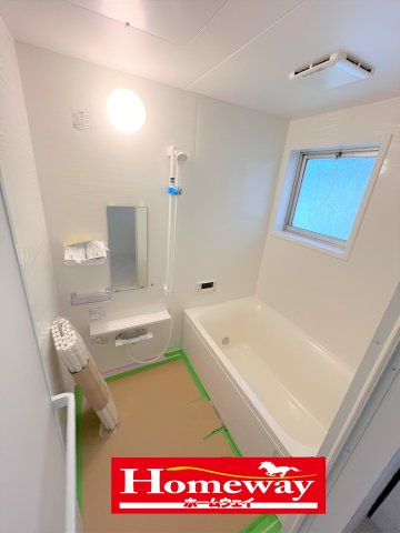 【浴室】 | 仲介手数料無料！西宇部小学校に通えるリフォーム済み中古住宅　宇部市際波　光ヶ丘 | きれいなお風呂です