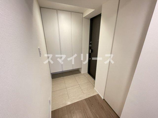 ベルヴュコート柏の玄関