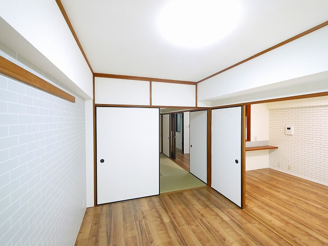 プレジール学園前の寝室