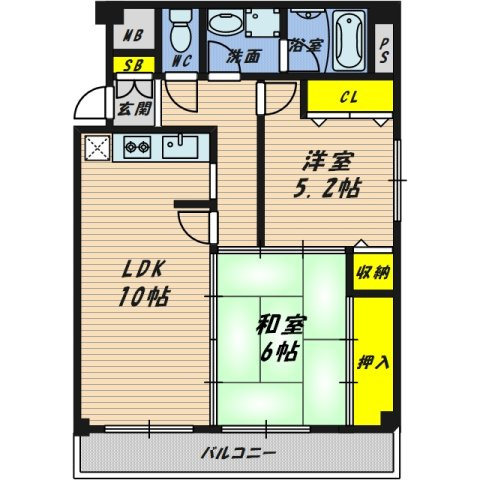 【間取り】 | ベルダァーⅡ番館