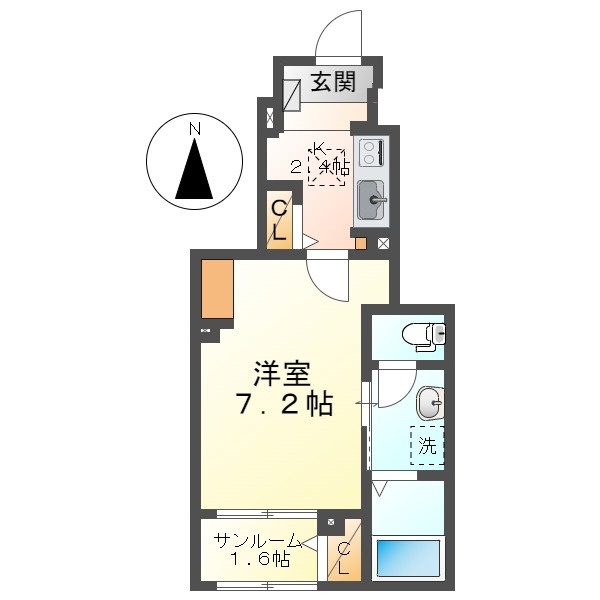 ニューファインシティの間取り