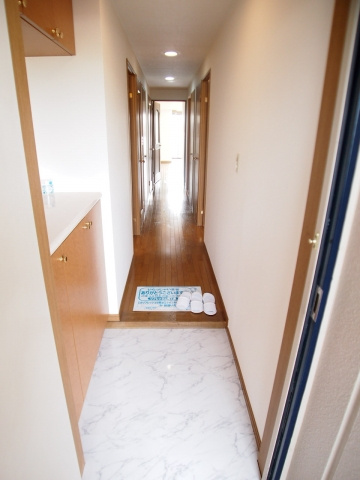リーベスト西千葉の玄関