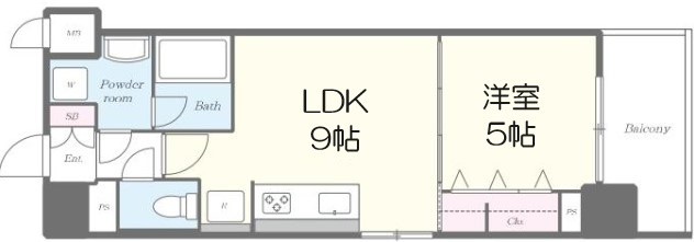【間取り】 | エスポアール福島