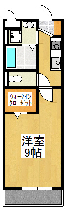 エクレール宮本の間取り