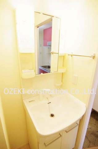 エクレール宮本の独立洗面台