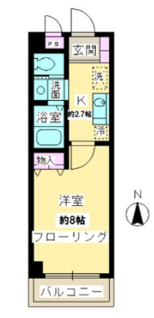 SAWAハイツの間取り