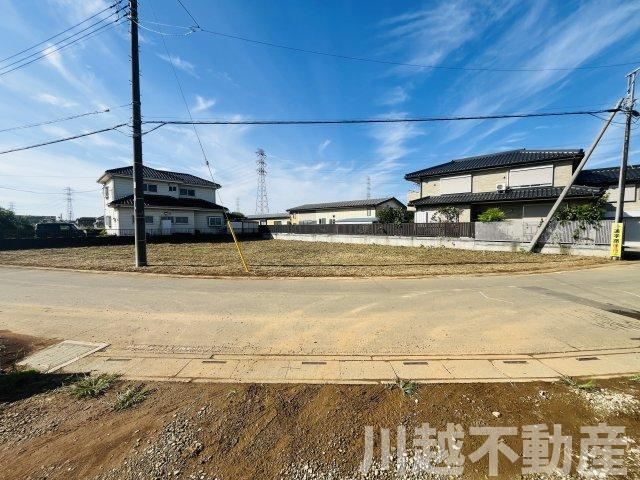 【建築条件なし】川越市内138坪超の土地の外観
