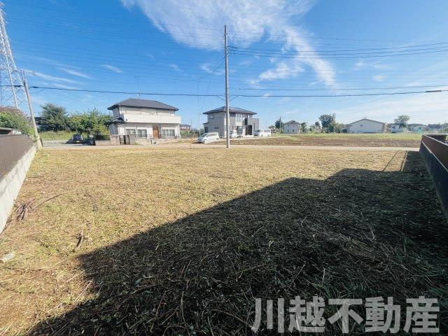 【建築条件なし】川越市内138坪超の土地の外観