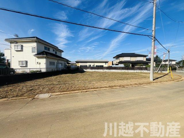 【建築条件なし】川越市内138坪超の土地の外観|面倒な住宅ローン手続き代行します