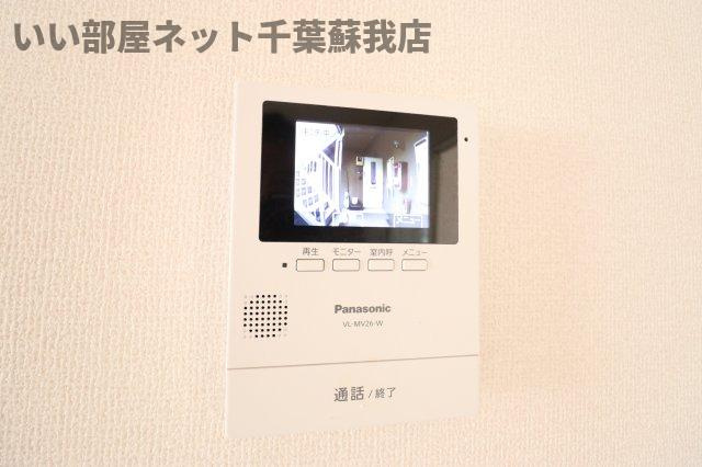 サンモールおゆみ野Ａのセキュリティ|TVモニターホン付きでセキュリティ面も安心！