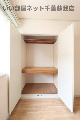 サンモールおゆみ野Ａの収納|収納豊富です