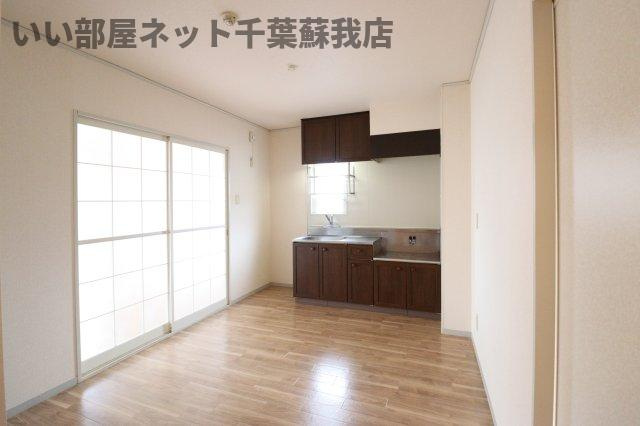 サンモールおゆみ野Ａの居間・リビング|リビングです