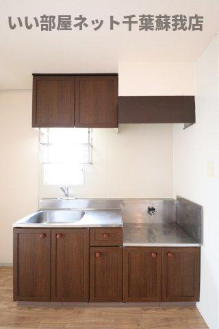 サンモールおゆみ野Ａのキッチン|きれいなキッチンです