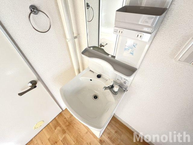 堺市南区茶山台２丁の賃貸マンションの洗面所