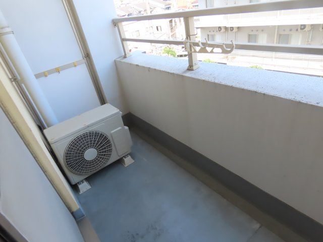 アニマート姫島のバルコニー