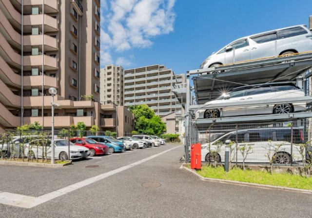 ナイスパークステイツ東陽町仙台堀川公園の駐車場