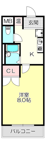 【間取り】 | クリスタルハイツ
