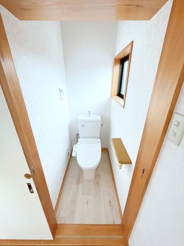 郡山市大槻町笹ノ台　中古戸建のトイレ|2階にもトイレがあります！