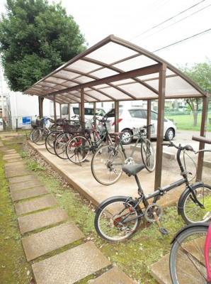 【その他】 | グローバルヴィラ弐番館 | 自転車置き場も物件横に！