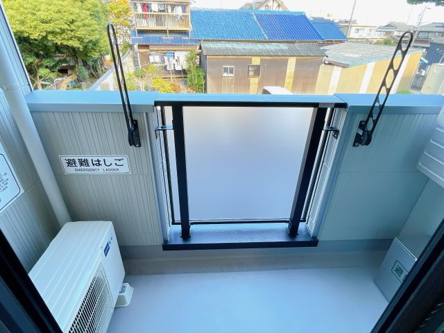 LECOCON半田Ⅱのバルコニー