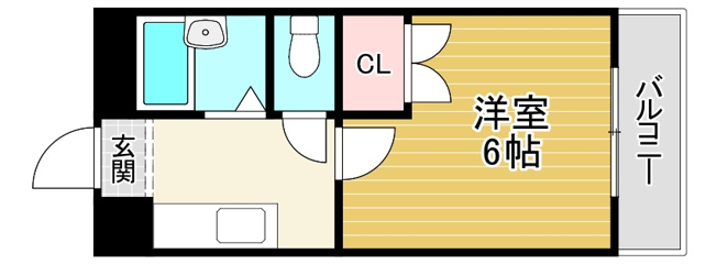 【間取り】 | グラヴィール鶴和