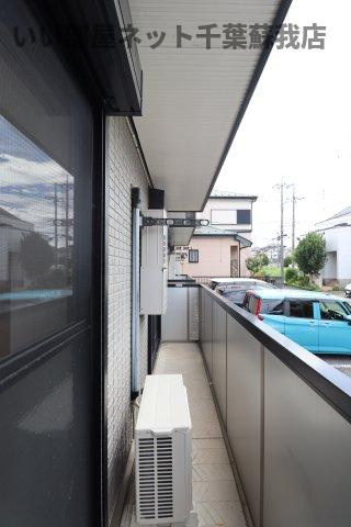 ファースト・エアフォルクⅠのバルコニー|バルコニー付きです