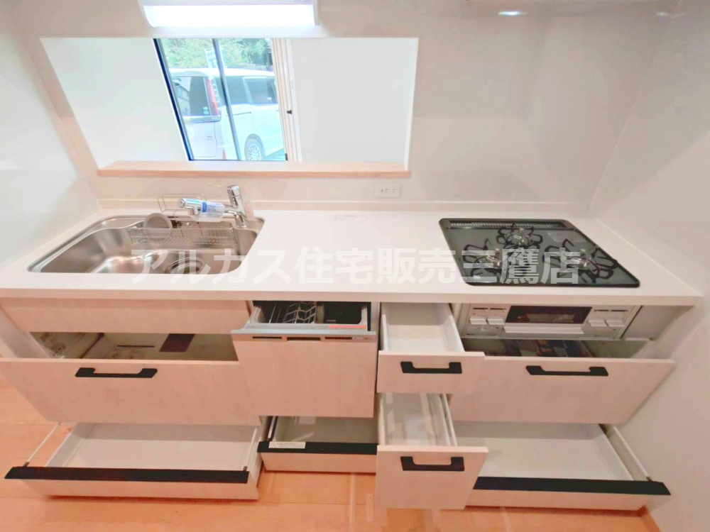 調布市深大寺北町４丁目 中央線 三鷹駅 新築戸建のキッチン