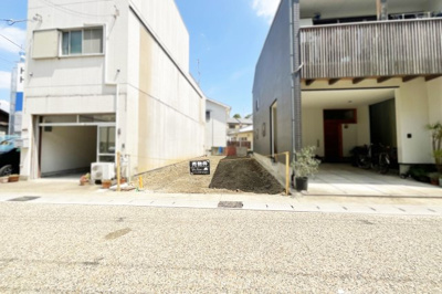 【前面道路含む現地写真】 | 宇治市五ケ庄西浦　土地 | 《アル・プラザ宇治東》まで車約5分と気軽にショッピングが楽しめます♪