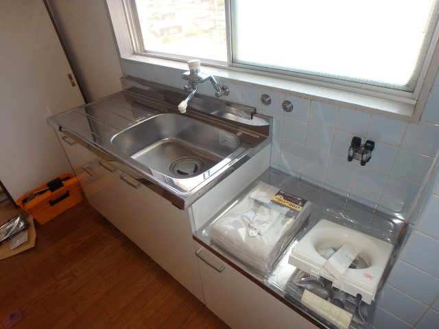 倉敷富井フォートレスのキッチン