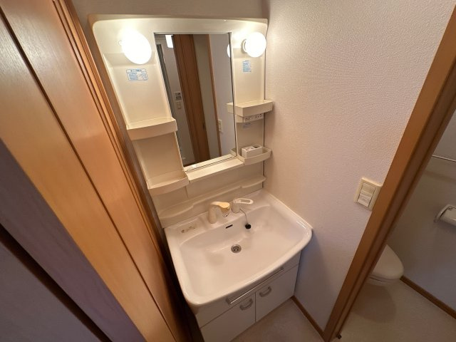 リバーサイドビラの洗面所