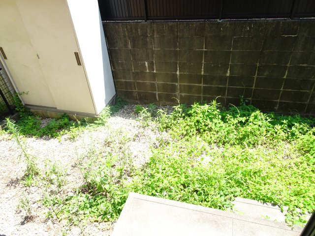 プラムコートBの庭