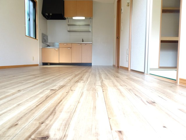 プラムコートBの居間・リビング