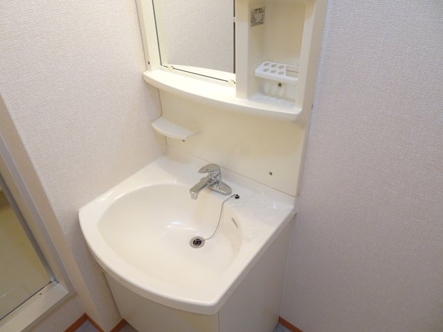プラムコートBの独立洗面台